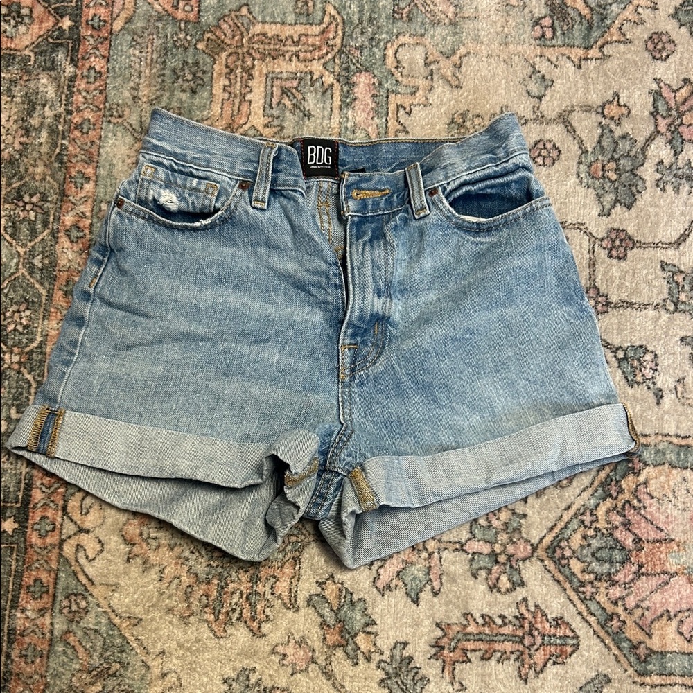 BDG Light Blue Jean Shorts